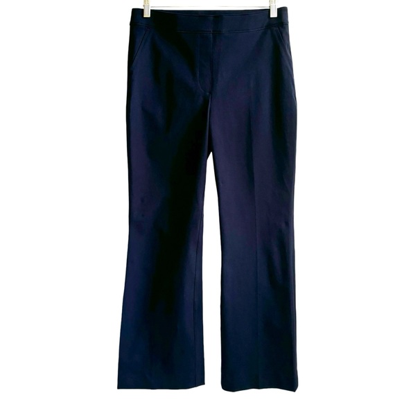 SPANX Pants - Spanx On the Go Kick Flare High Rise Pull On Pants Classic Navy Blue Size Large